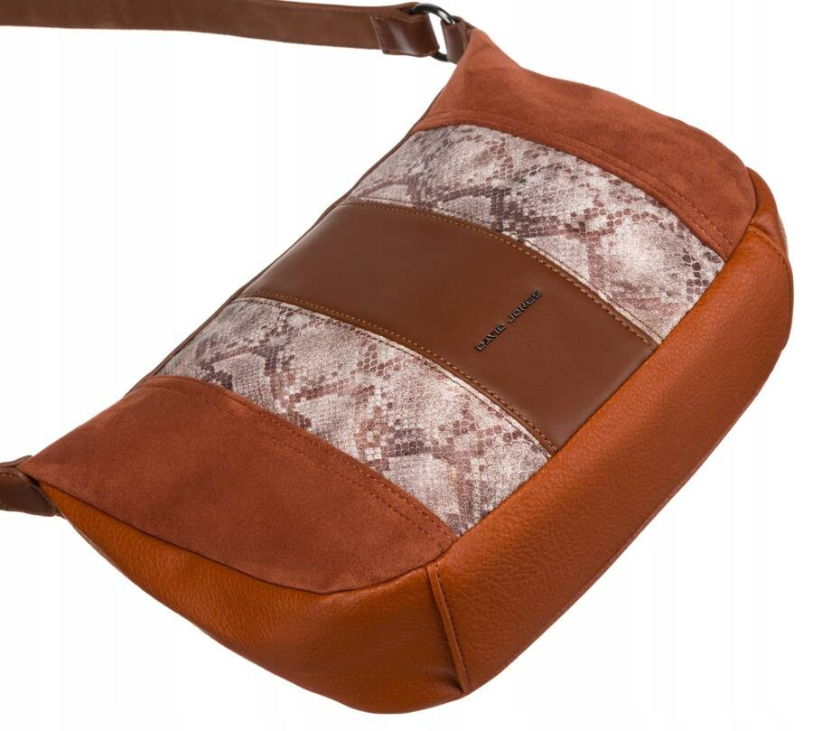 Damen Umhängetasche aus Öko-Leder – David Jones – Bild 8