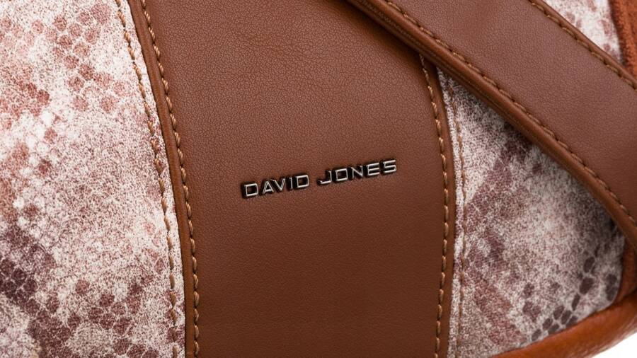 Damen Umhängetasche aus Öko-Leder – David Jones – Bild 4