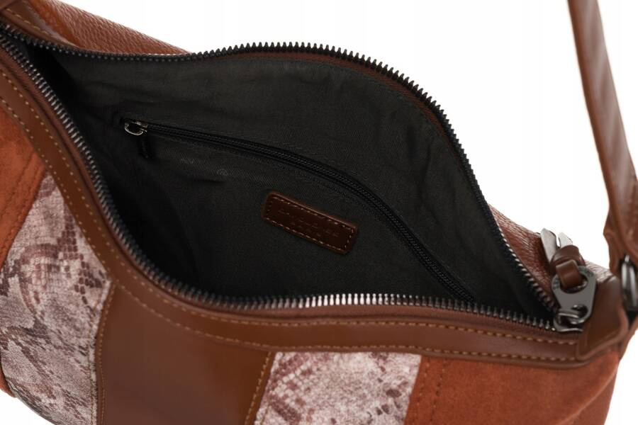 Damen Umhängetasche aus Öko-Leder – David Jones – Bild 5