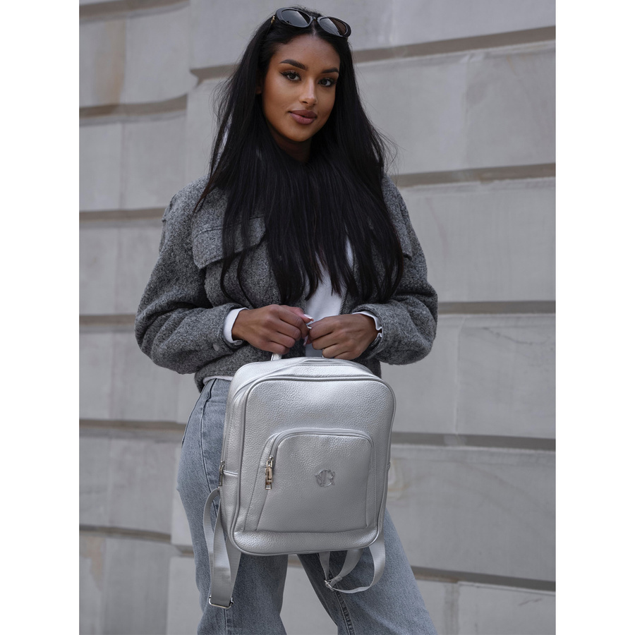 Städtischer Damen Rucksack aus Öko-Leder – Rovicky – Bild 2