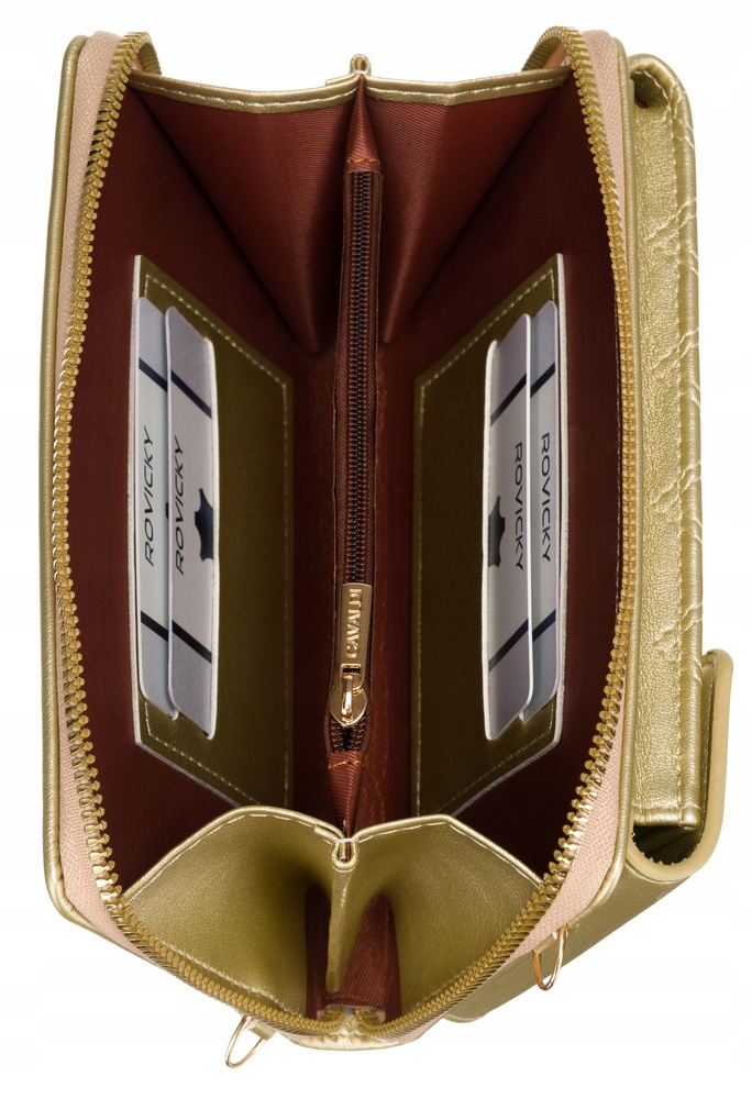 Mini Damen Tasche-Portemonnaie aus Öko-Leder – 4U Cavaldi – Bild 7