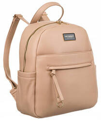 Städtischer, geräumiger Damen Rucksack aus Öko-Leder – Peterson
