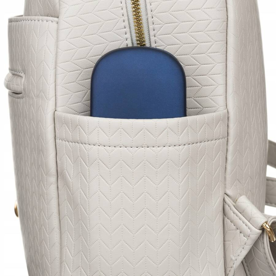 Städtischer, geräumiger Damen Rucksack aus Öko-Leder – Peterson – Bild 9