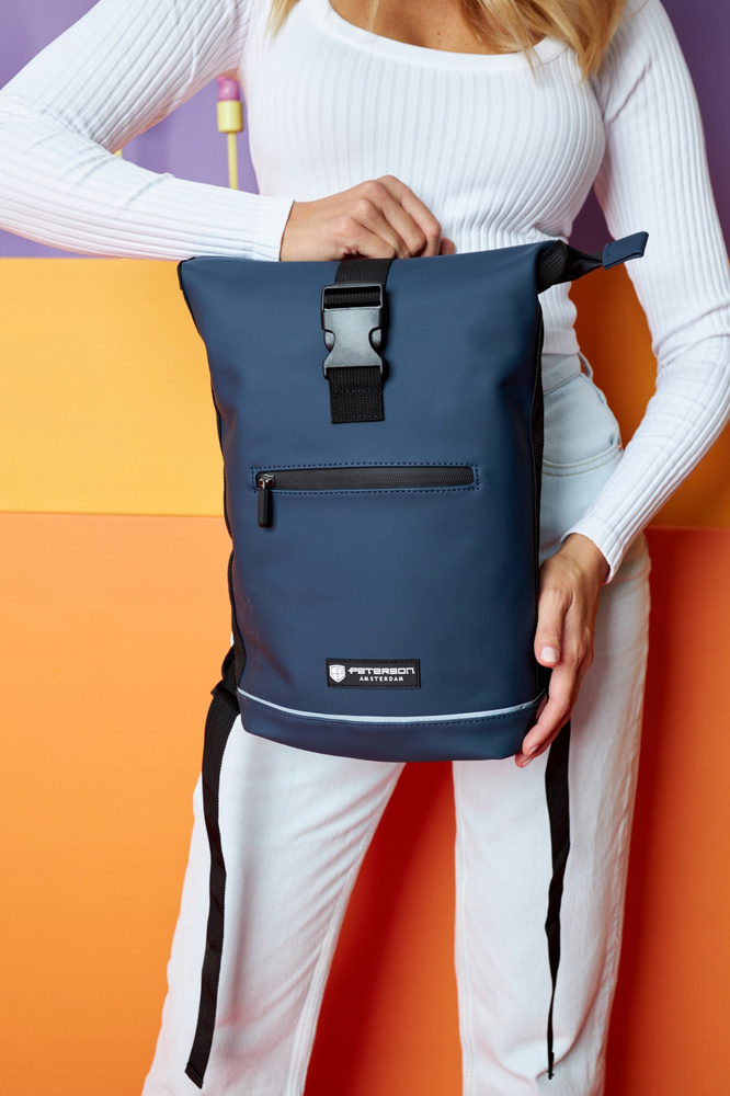 Großer Stoff Rucksack-Turnbeutel – Peterson – Bild 12