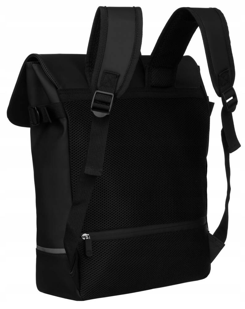 Robuster City Rucksack aus Synthetikmaterial mit Etui im Set – Peterson – Bild 3