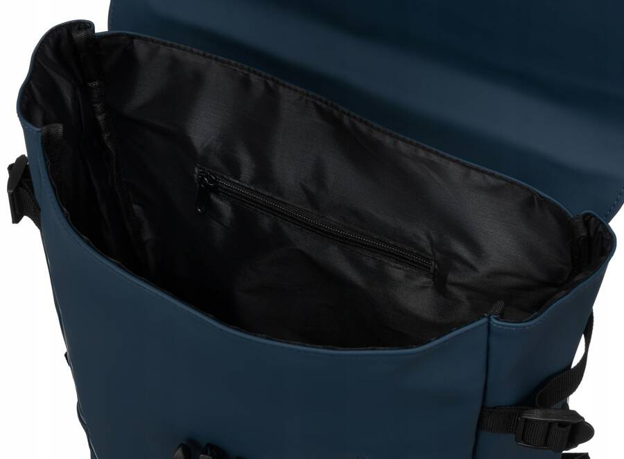 Robuster City Rucksack aus Synthetikmaterial mit Etui im Set – Peterson – Bild 5