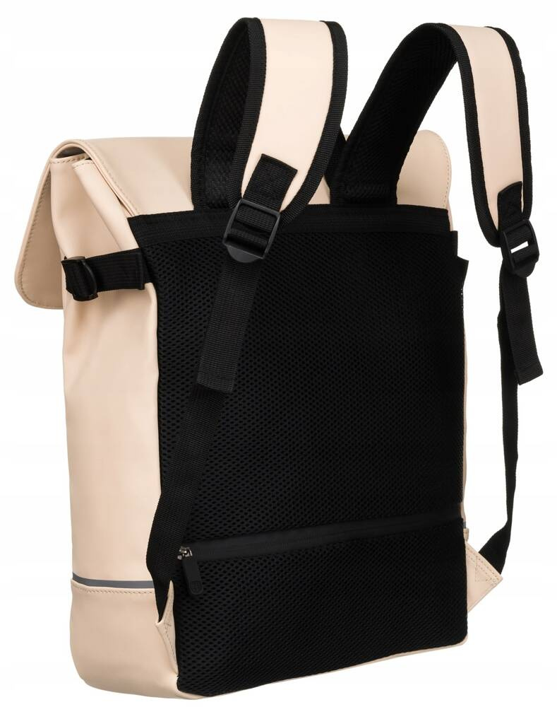 Robuster City Rucksack aus Synthetikmaterial mit Etui im Set – Peterson – Bild 3