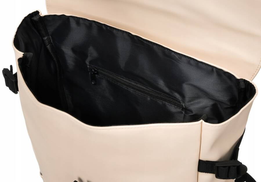 Robuster City Rucksack aus Synthetikmaterial mit Etui im Set – Peterson – Bild 5