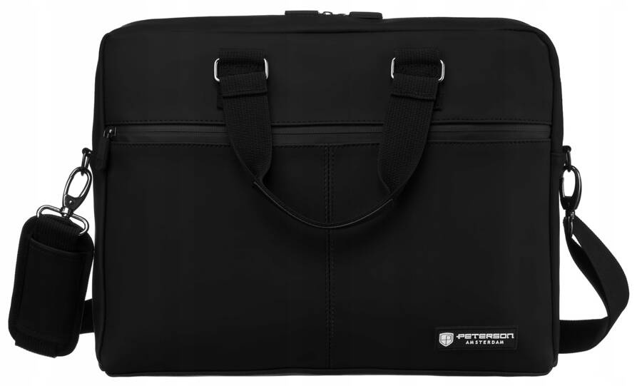 Laptop Tasche aus Synthetikmaterial – Peterson – Bild 4