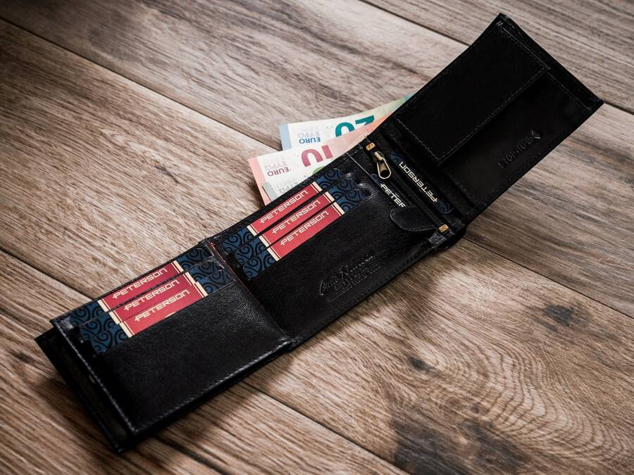 Herren Geldbörse aus Leder mit RFID-Schutz – Peterson – Bild 7