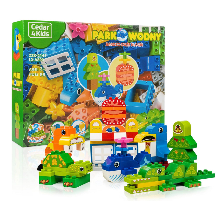 Baustein-Set: Wasserpark – Cedar4Kids