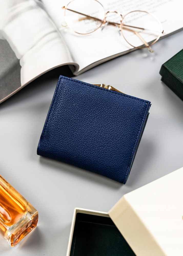 Kleine Damen Geldbörse aus Öko-Leder – Milano Design – Bild 4