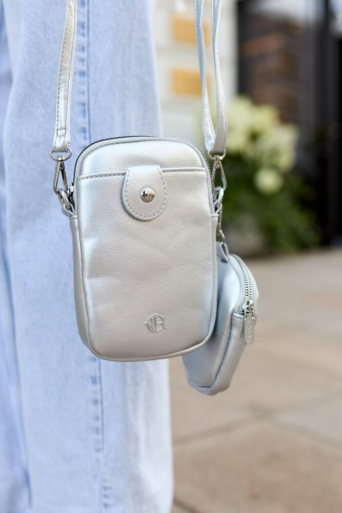 Mini Damen Tasche mit zusätzlicher Geldbörse aus Öko-Leder – Rovicky – Bild 8