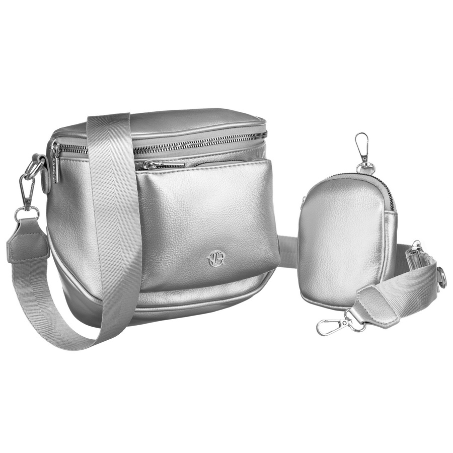 Elegante Damen Gürteltasche mit Schulterriemen aus Öko-Leder – Rovicky