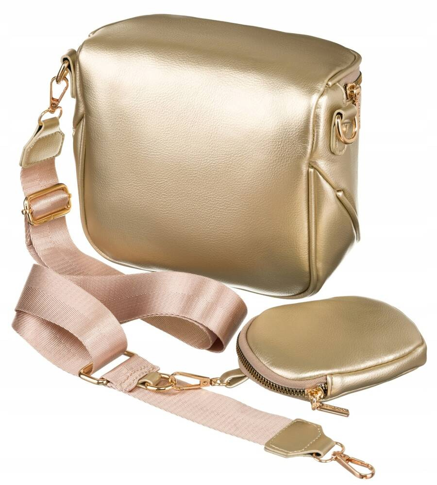 Elegante Damen Gürteltasche mit Schulterriemen aus Öko-Leder – Rovicky – Bild 3