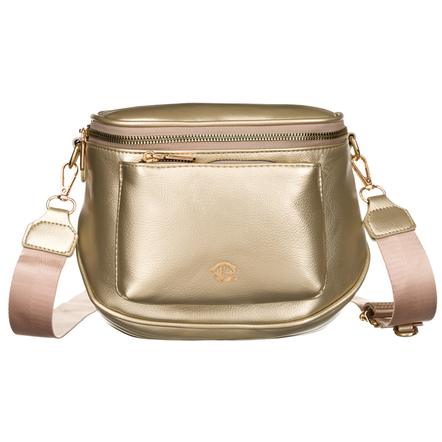Elegante Damen Gürteltasche mit Schulterriemen aus Öko-Leder – Rovicky – Bild 2