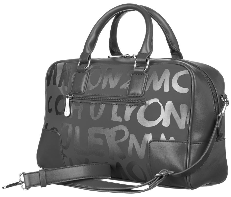 Klassische Handtasche mit Aufschrift – Peterson – Bild 6