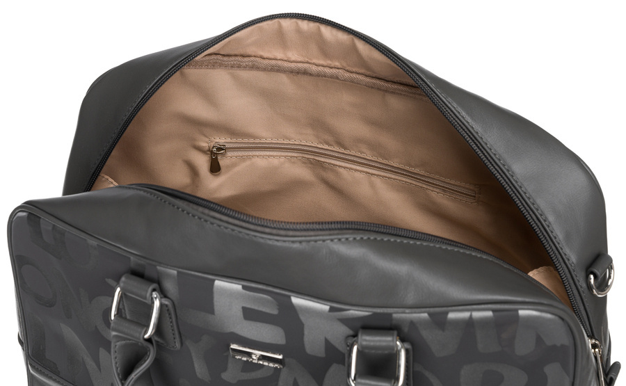 Klassische Handtasche mit Aufschrift – Peterson – Bild 10