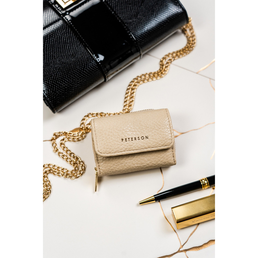 Kleine, elegante Damen Geldbörse aus Öko-Leder – Peterson – Bild 2