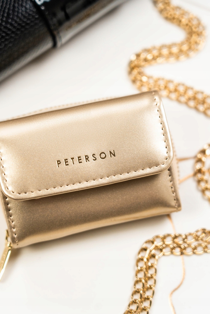 Elegante Damen Geldbörse aus lackiertem Öko-Leder – Peterson – Bild 3