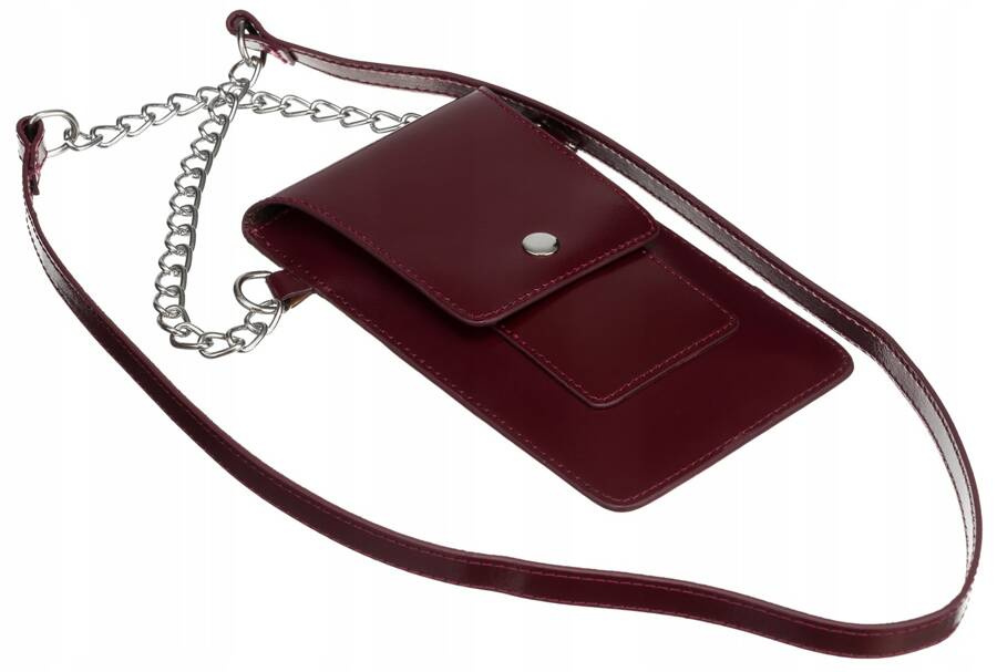 Mini Damen Umhängetasche-Geldbörse aus echtem Leder – 4U Cavaldi – Bild 5