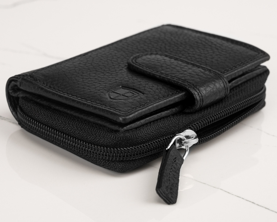 Klassische Crossbody Umhängetasche mit Geldbörse – Peterson – Bild 12