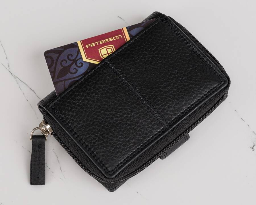 Klassische Crossbody Umhängetasche mit Geldbörse – Peterson – Bild 14
