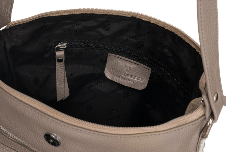 Klassische Crossbody Umhängetasche mit Geldbörse – Peterson – Bild 7