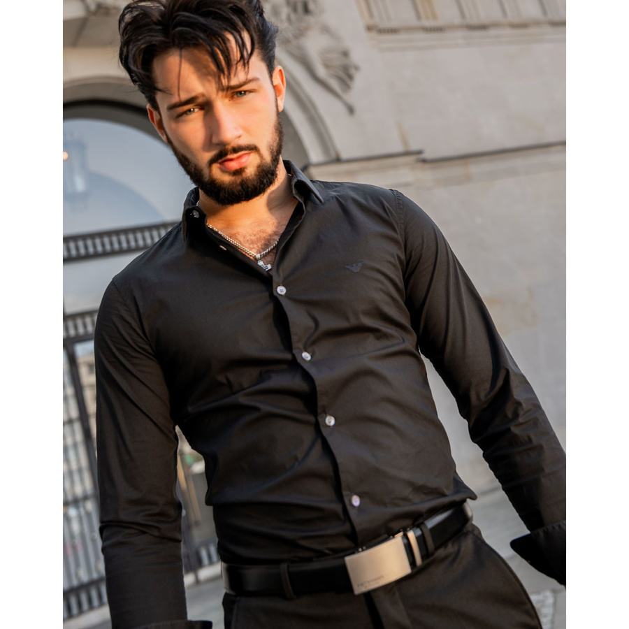 Eleganter Herren Gürtel mit Automatikschließe – Peterson – Bild 5