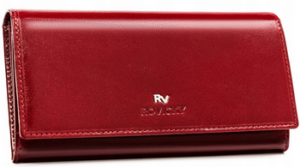 Große Damen Geldbörse aus Leder mit RFID-Schutz – Rovicky