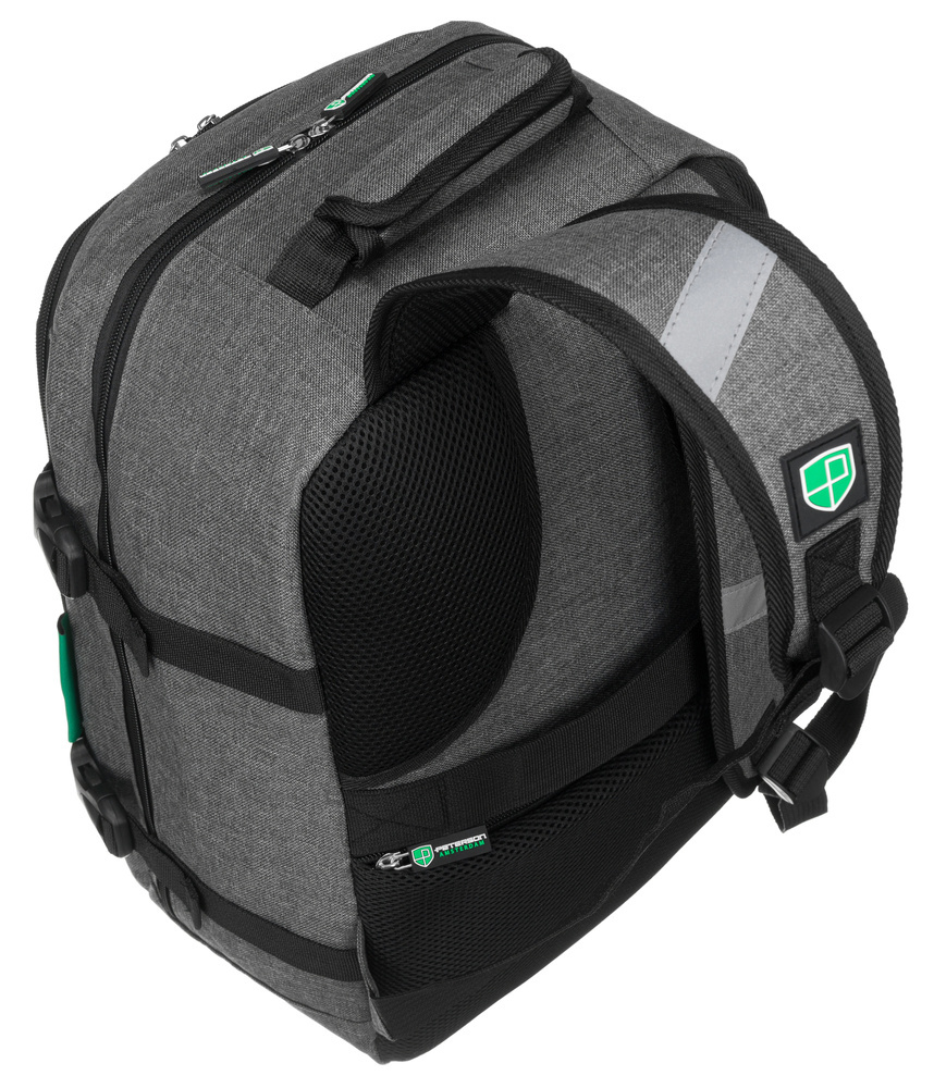 Wasserfester Reiserucksack mit Laptopfach aus Polyester – Peterson – Bild 10