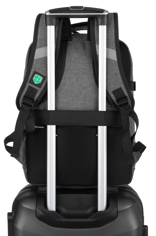 Wasserfester Reiserucksack mit Laptopfach aus Polyester – Peterson – Bild 13