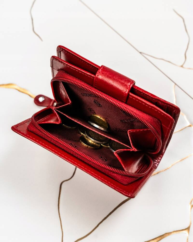 Geschenkset: Damen Geldbörse aus Leder und Schlüsselanhänger – Peterson – Bild 9