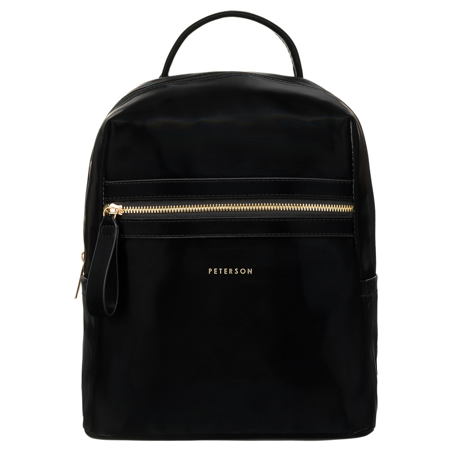 Eleganter Damen Rucksack mit goldenen Beschlägen – Peterson – Bild 2