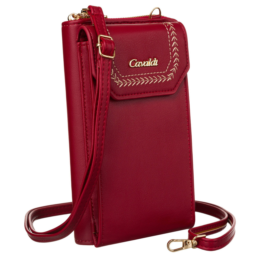2-in-1 Handtasche-Geldbörse mit langem, abnehmbarem Riemen – 4U Cavaldi