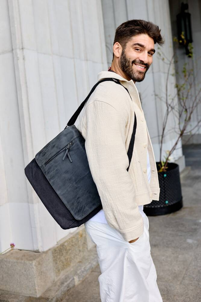 Laptoptasche aus Stoff für 12 Zoll – Peterson – Bild 6