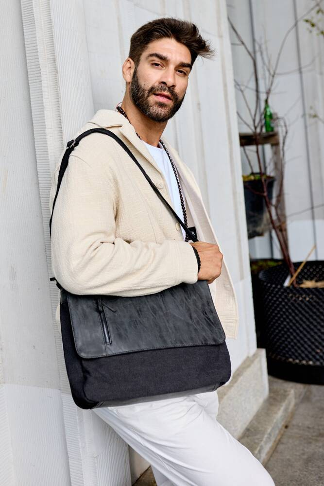 Laptoptasche aus Stoff für 12 Zoll – Peterson – Bild 5
