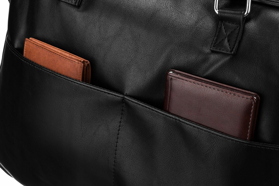 Herren Laptoptasche aus Öko-Leder für 14 Zoll – Peterson – Bild 8