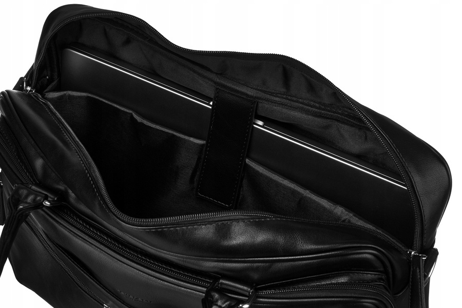 Herren Laptoptasche aus Öko-Leder für 14 Zoll – Peterson – Bild 5
