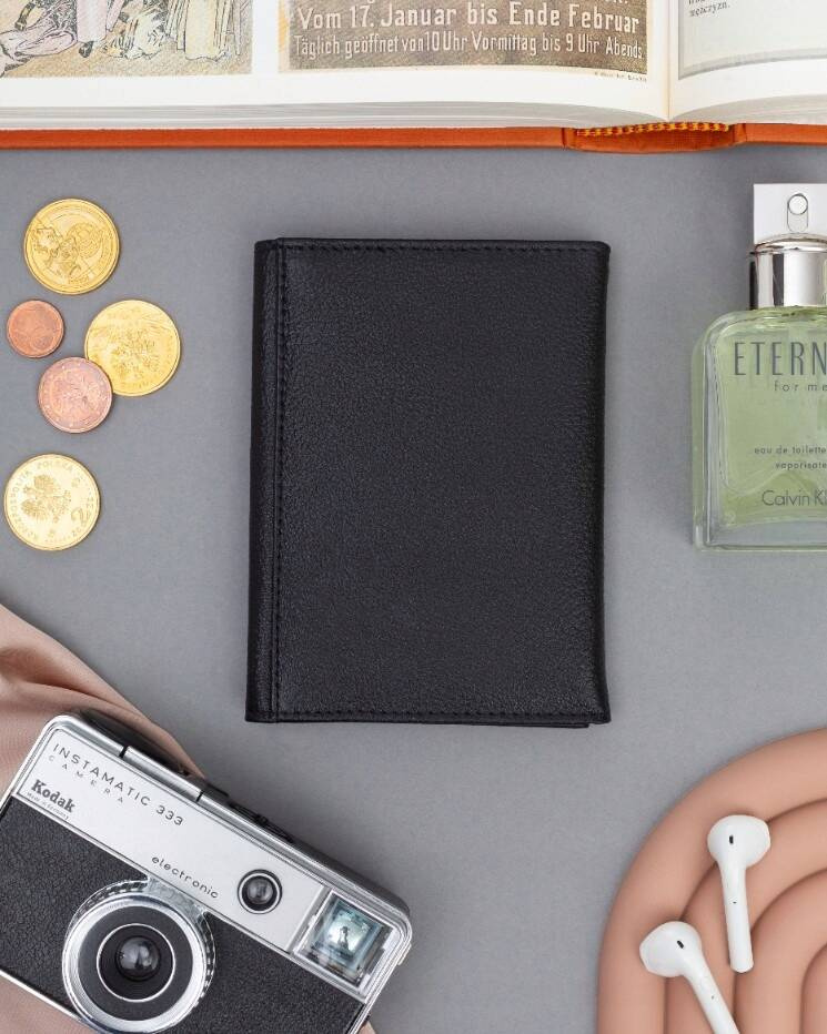 Geräumiges Etui aus Leder für Karten und Dokumente – 4U Cavaldi – Bild 4