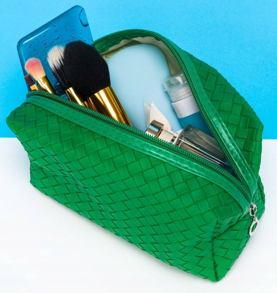 Damen Kosmetiktasche aus Öko-Leder – Rovicky – Bild 6