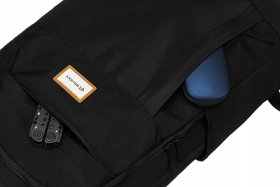 Klassischer Damen Rucksack aus Polyester – Rovicky – Bild 9