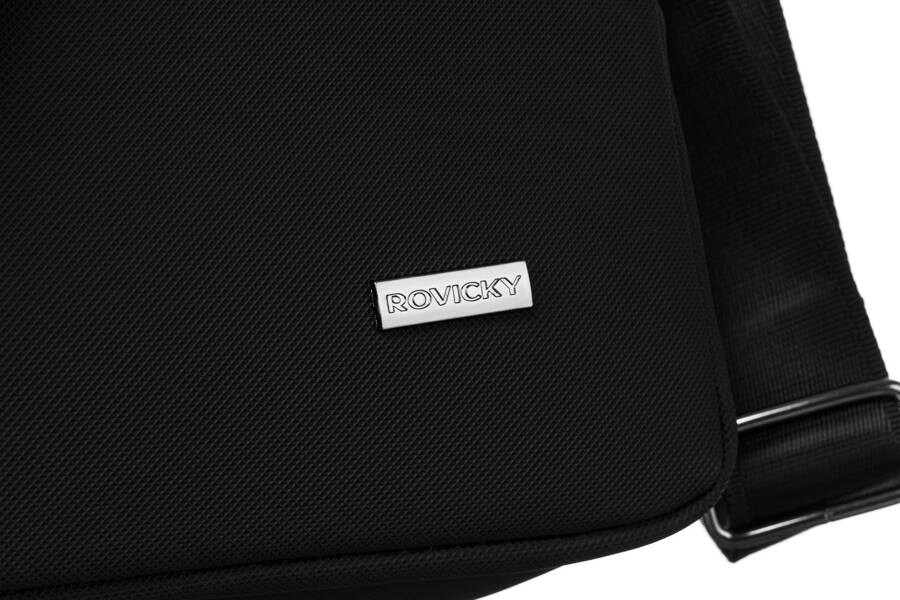 Geräumige, handliche Herren Tasche aus Polyester – Rovicky – Bild 5