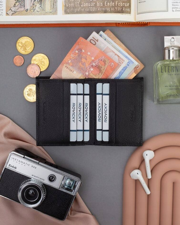 Kartenetui aus Leder mit RFID-Schutz – 4U Cavaldi – Bild 5