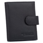 Kartenetui aus Leder mit Druckknopf und RFID-Schutz – 4U Cavaldi