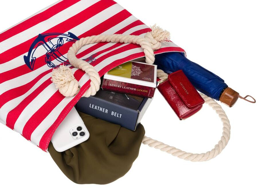 Damen Strandtasche aus Polyester – Bild 7