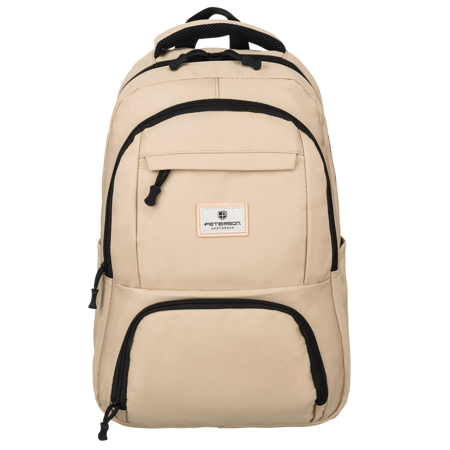 Stadt Rucksack aus Polyester mit Laptopfach – Peterson – Bild 2