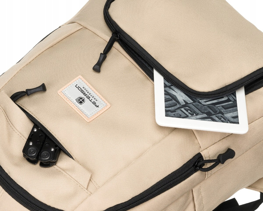 Stadt Rucksack aus Polyester mit Laptopfach – Peterson – Bild 10