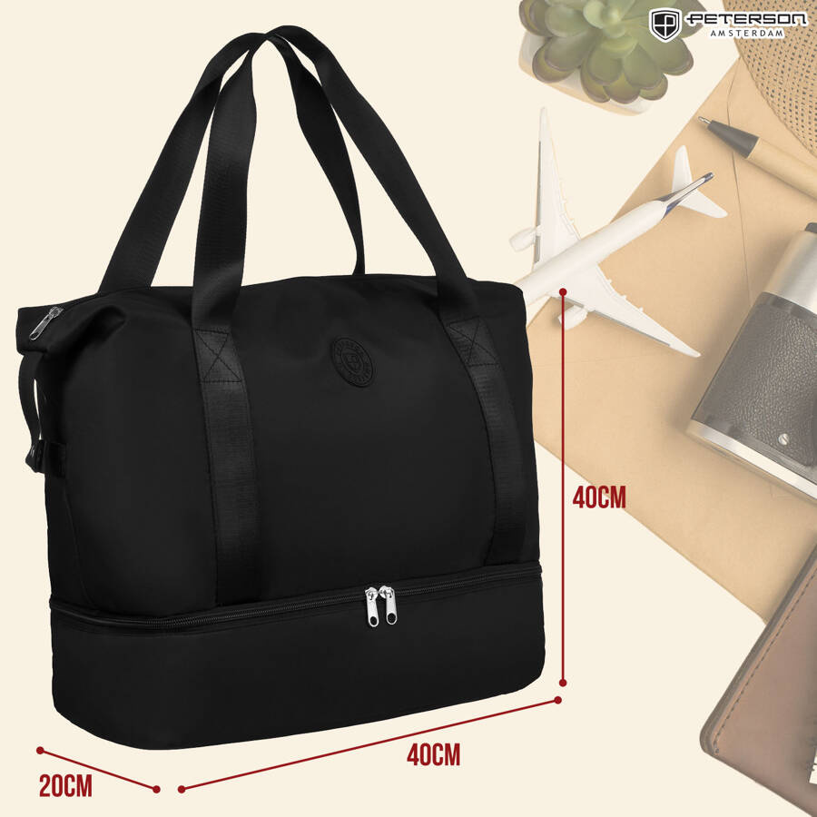 Reisetasche aus strapazierfähigem Polyester – Peterson – Bild 2