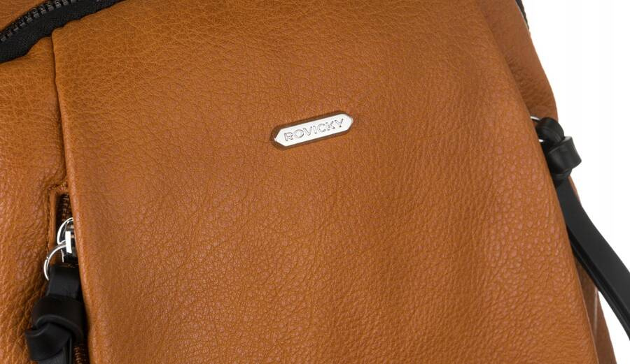 Städtischer Damen Rucksack aus Öko-Leder – Rovicky – Bild 4